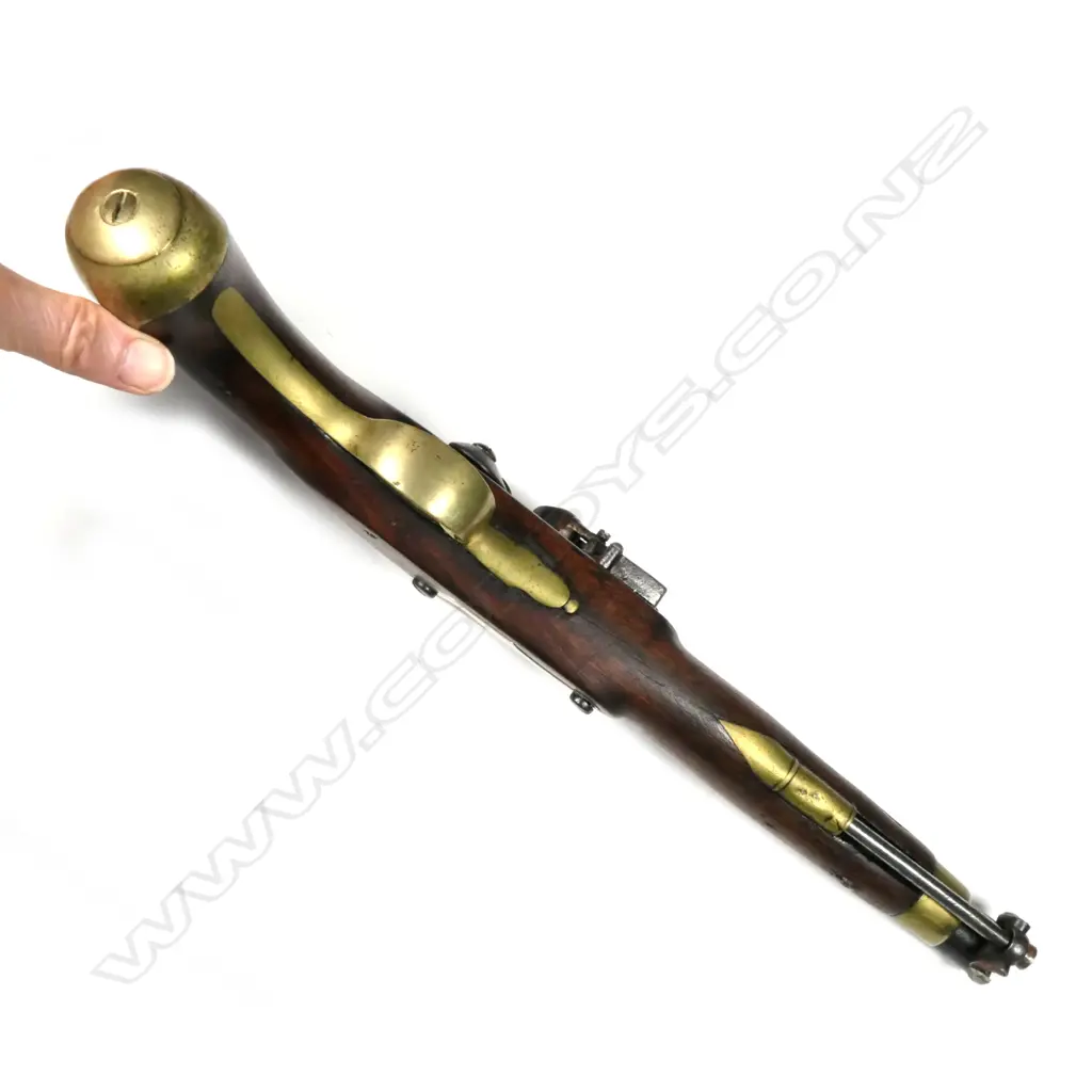 An early 19thC Dust of London flintlock pistol Image 1++