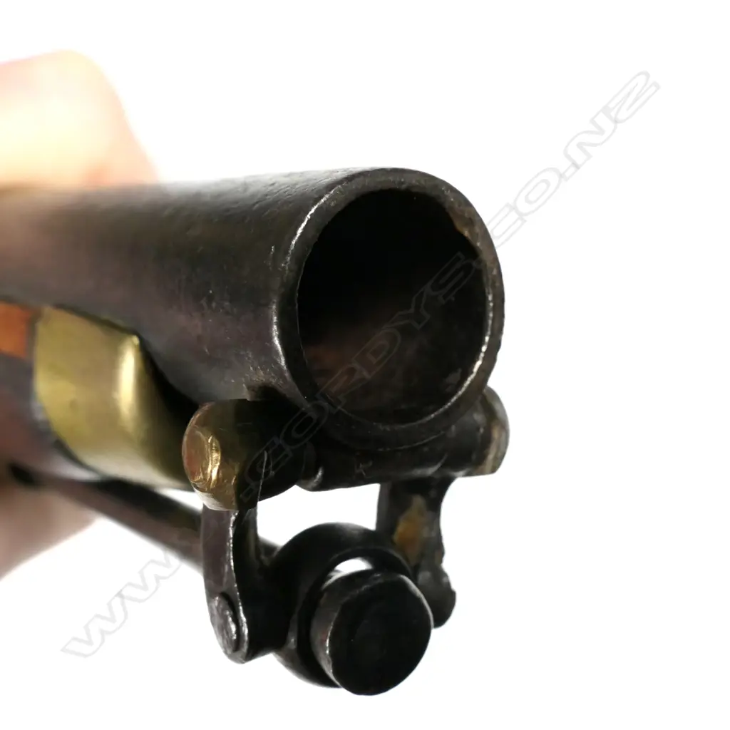 An early 19thC Dust of London flintlock pistol Image 1++