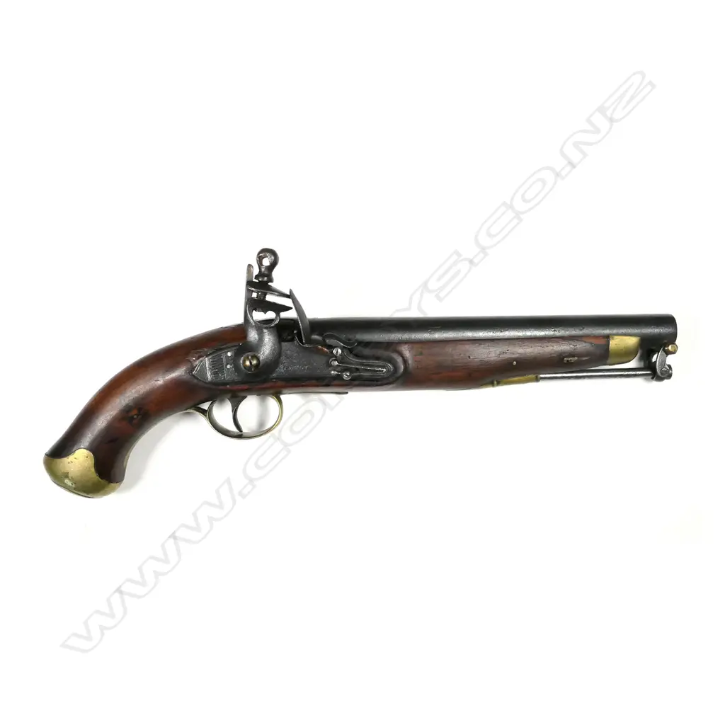 An early 19thC Dust of London flintlock pistol Image 1++