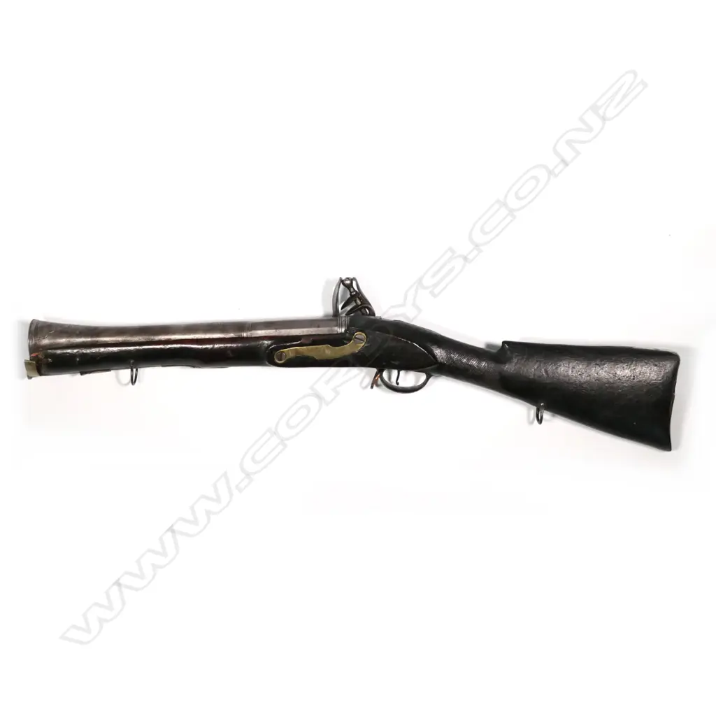 An 18thC East India Co. blunderbuss Image 1++