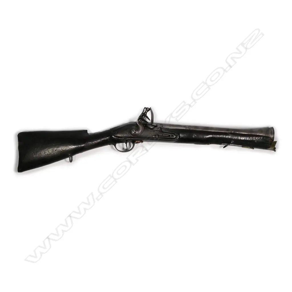 An 18thC East India Co. blunderbuss Image 1++