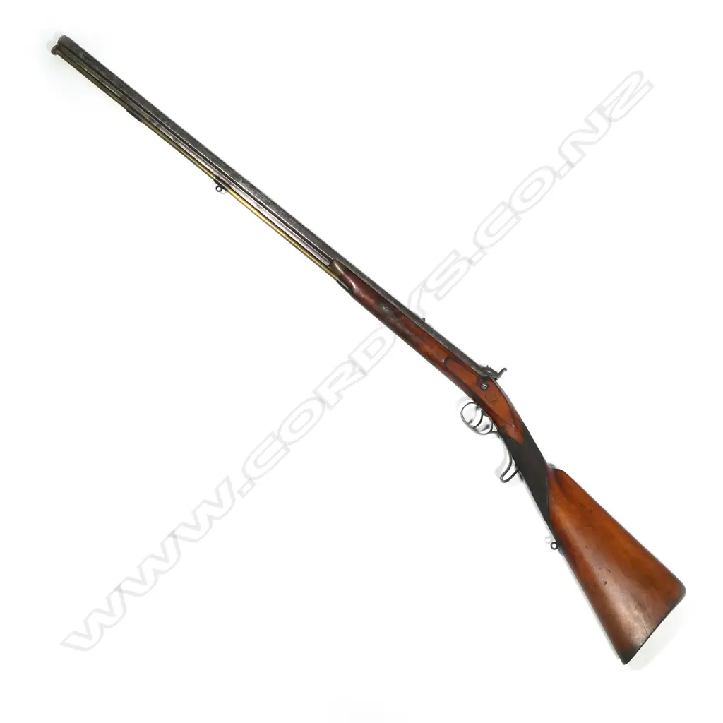 A c.1850 John Blanch & Son London muzzle loading hammer rifle Image 1++