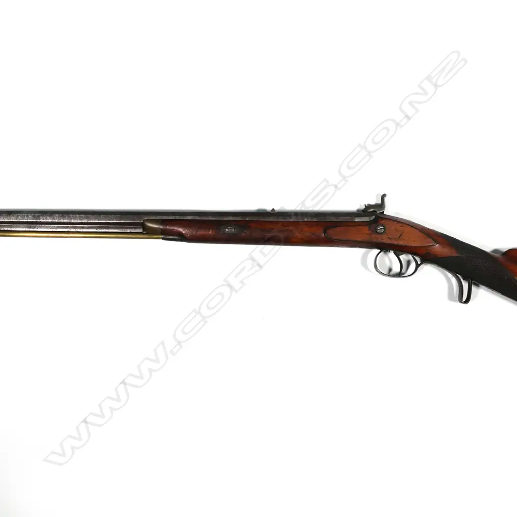 A c.1850 John Blanch & Son London muzzle loading hammer rifle Image 1++
