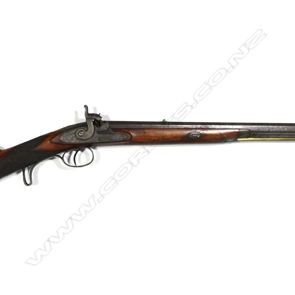 A c.1850 John Blanch & Son London muzzle loading hammer rifle Image 1++