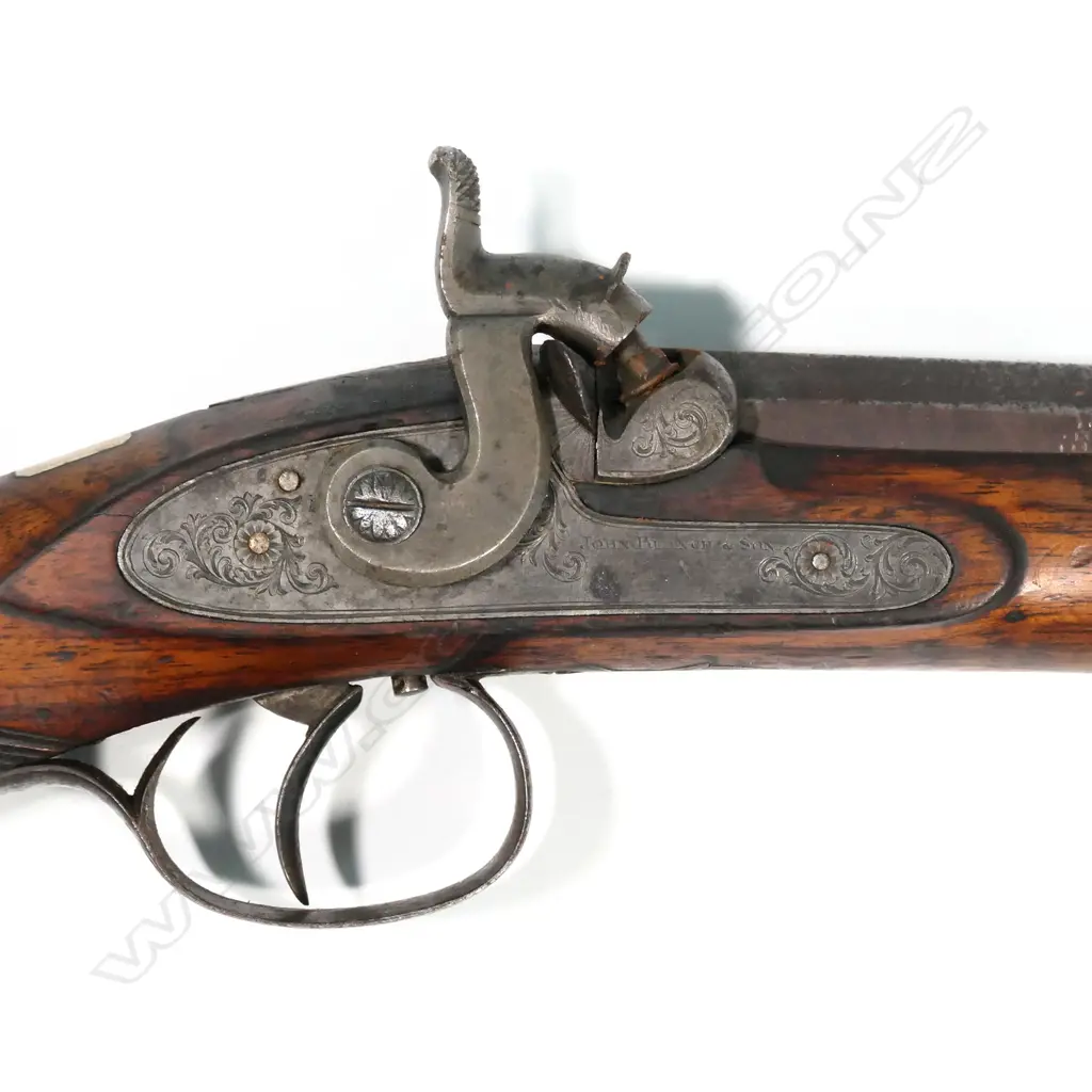 A c.1850 John Blanch & Son London muzzle loading hammer rifle Image 1++