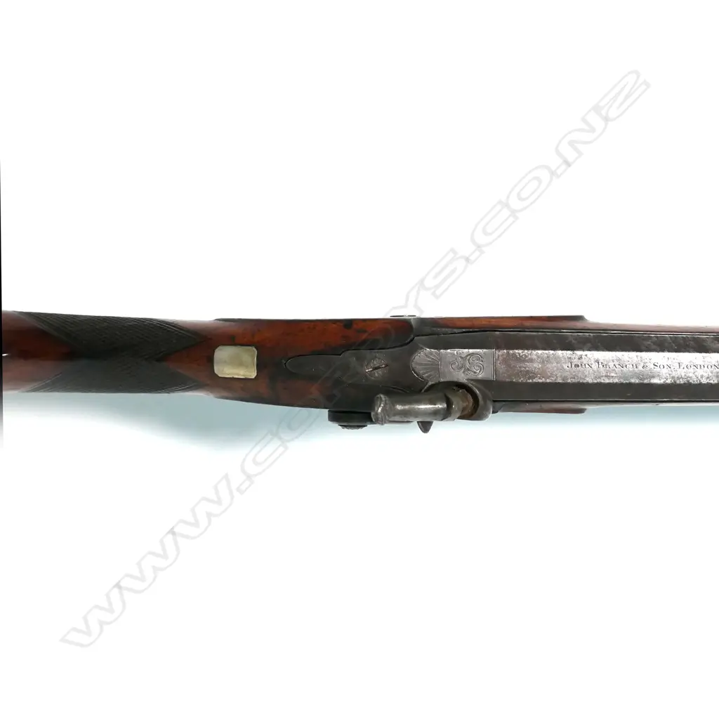 A c.1850 John Blanch & Son London muzzle loading hammer rifle Image 1++