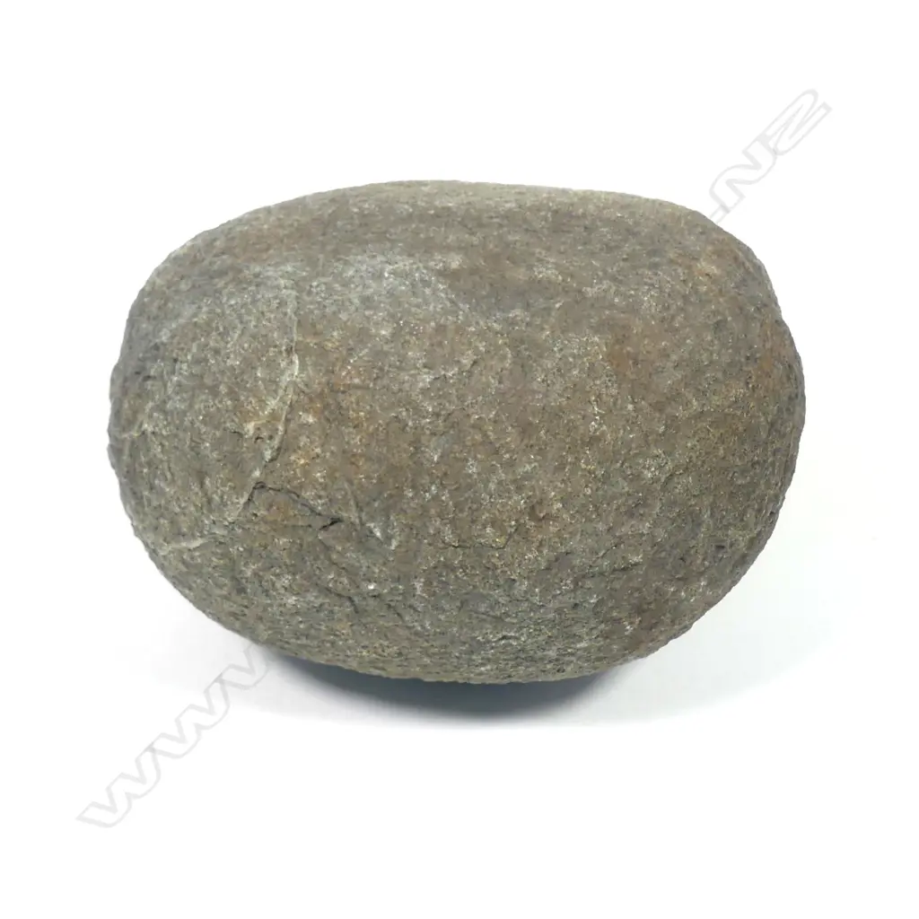 A pre-European Maori stone mahi (sinker) Image 1++