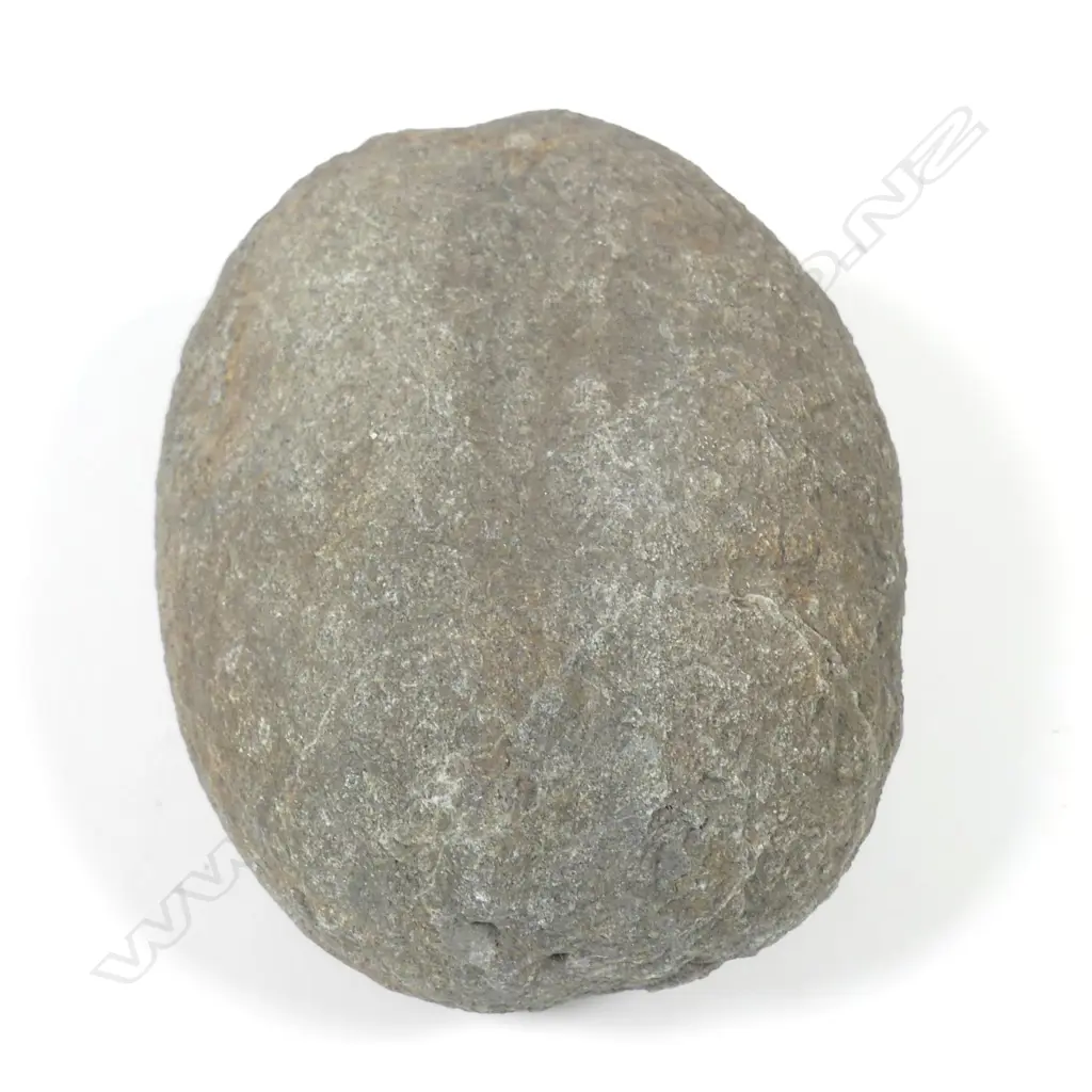 A pre-European Maori stone mahi (sinker) Image 1++