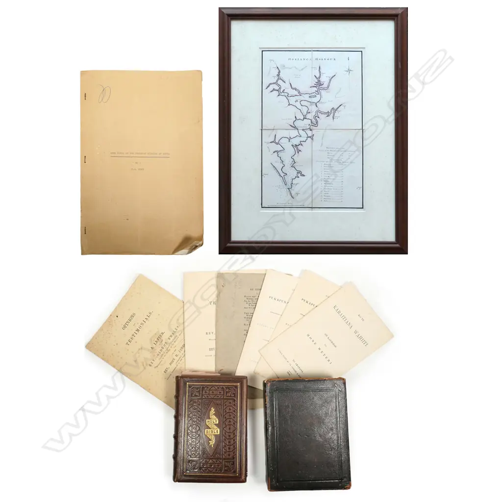 Ephemera associated with Wesleyan missionaries Gideon Smales and his son Ambrose Image 1++