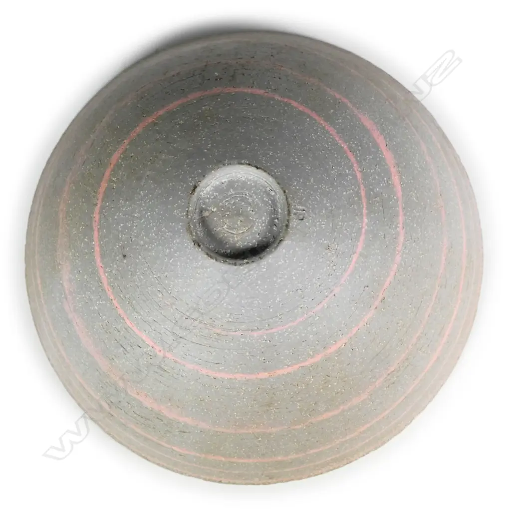 CATALOGUE ALTERATION: HAIRLINE CRACK. A John Parker stoneware bowl Image 1++