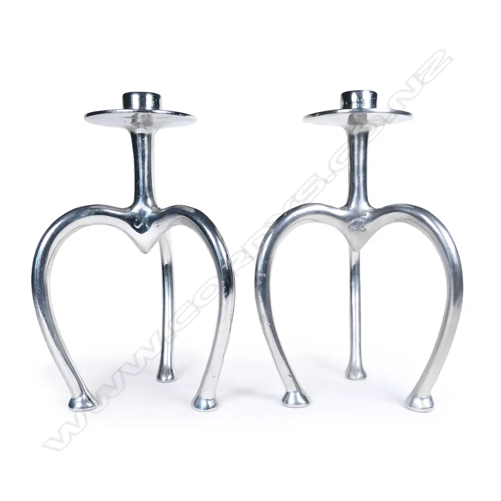 A pair of Stephan Rondel candlesticks Image 1++