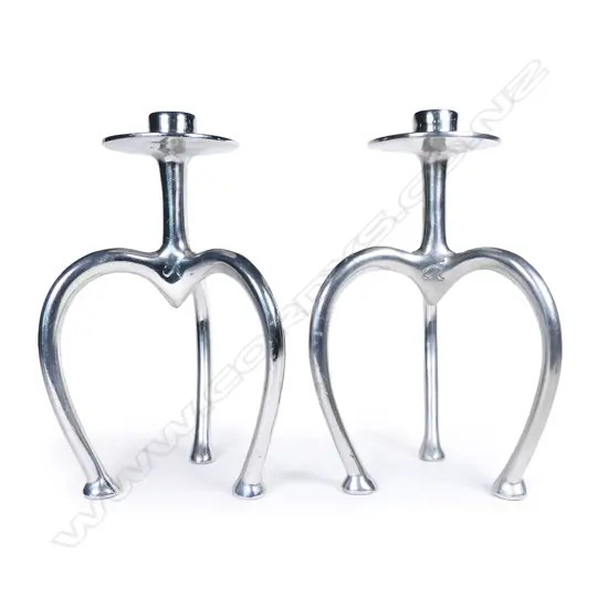 A pair of Stephan Rondel candlesticks