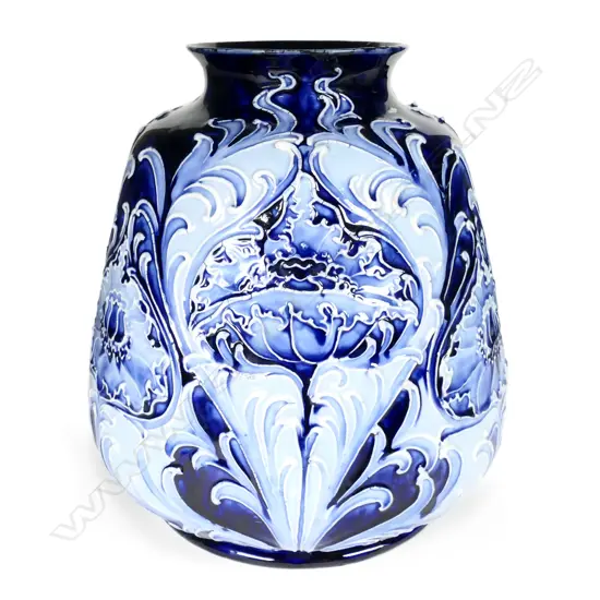 A Moorcroft Macintyre Florian ware vase