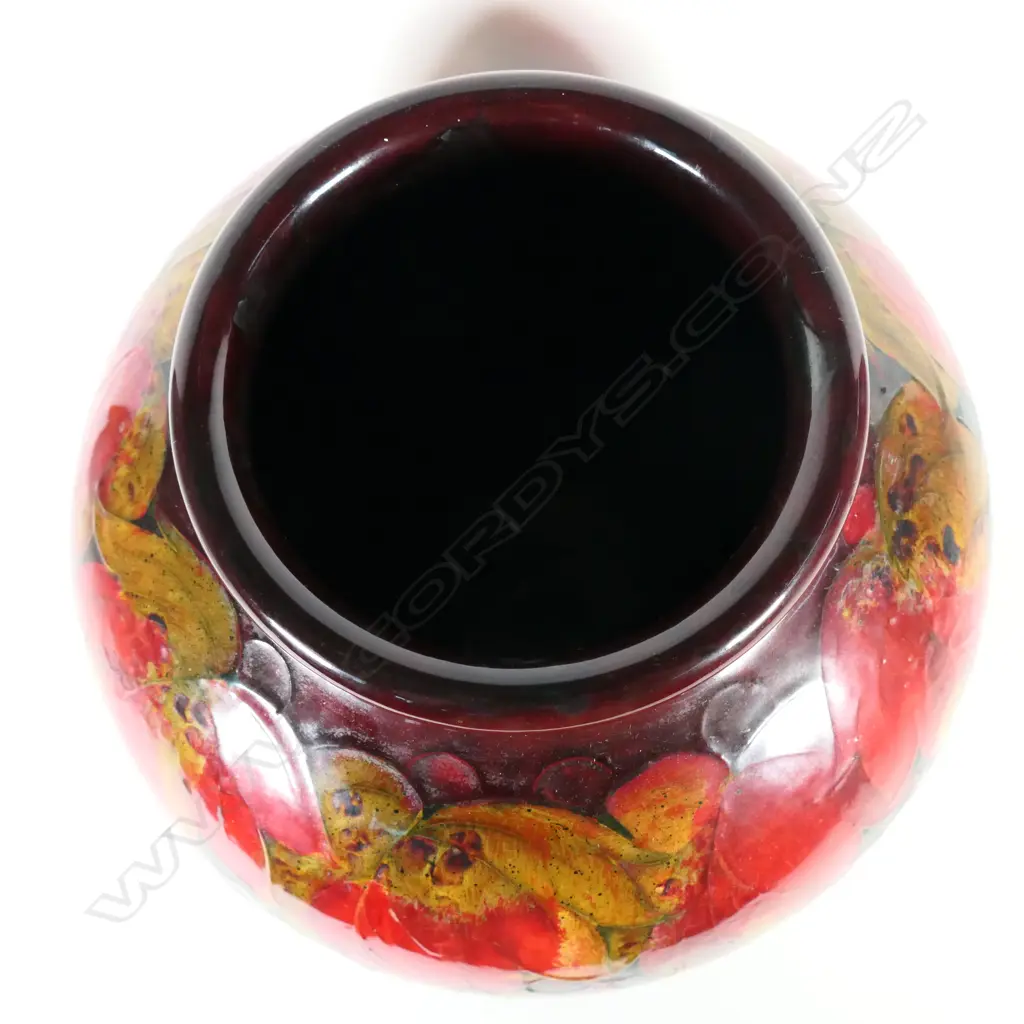 An impressive William Moorcroft flambe vase Image 1++