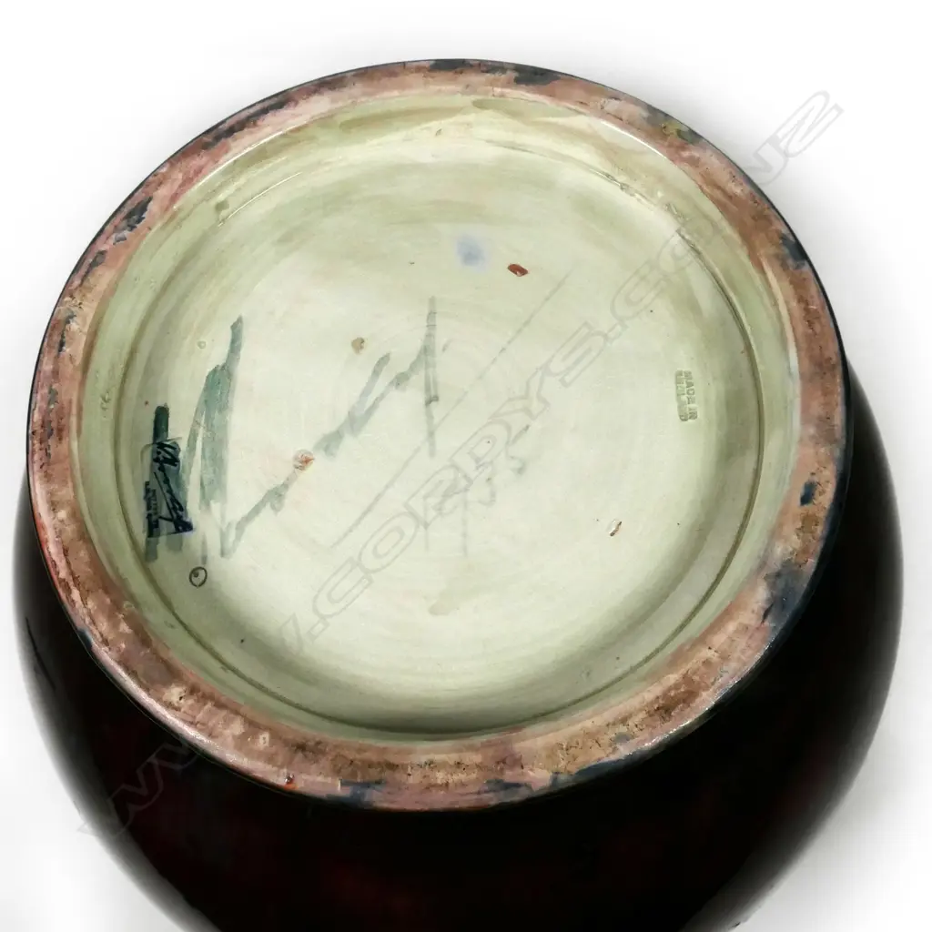 An impressive William Moorcroft flambe vase Image 1++