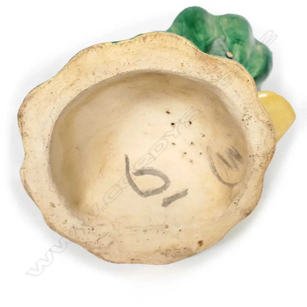 A 19thC Chinese ceramic sancai glazed duck Image 1++