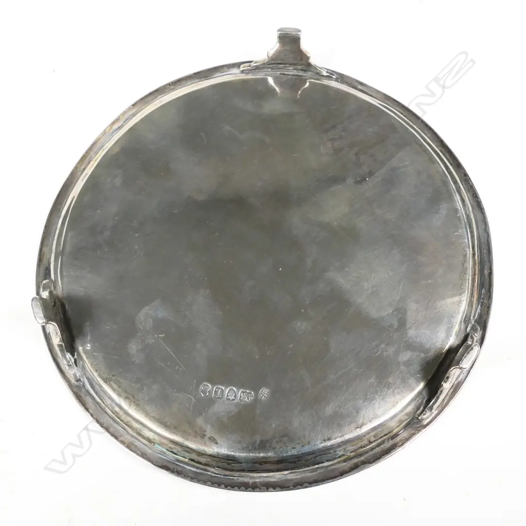 A George III silver waiter Image 1++