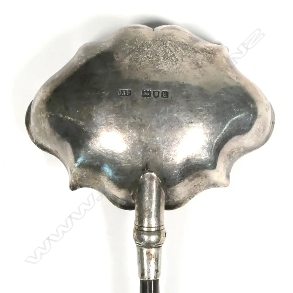 A Victorian silver toddy ladle Image 1++