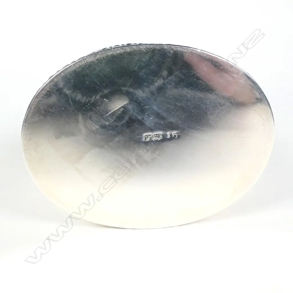 An early 1900s silver tea caddy Image 1++