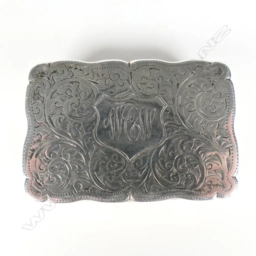 An Edwardian silver snuff Image 1++