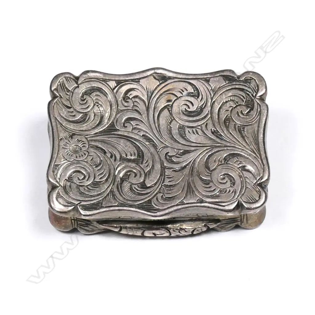 A Victorian silver vinaigrette Image 1++