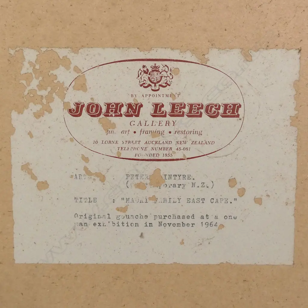 Peter McIntyre (1910-1995) Image 1++