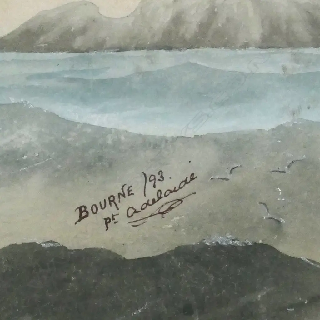 George W. R. Bourne (Aust. 1858-1910) Image 1++