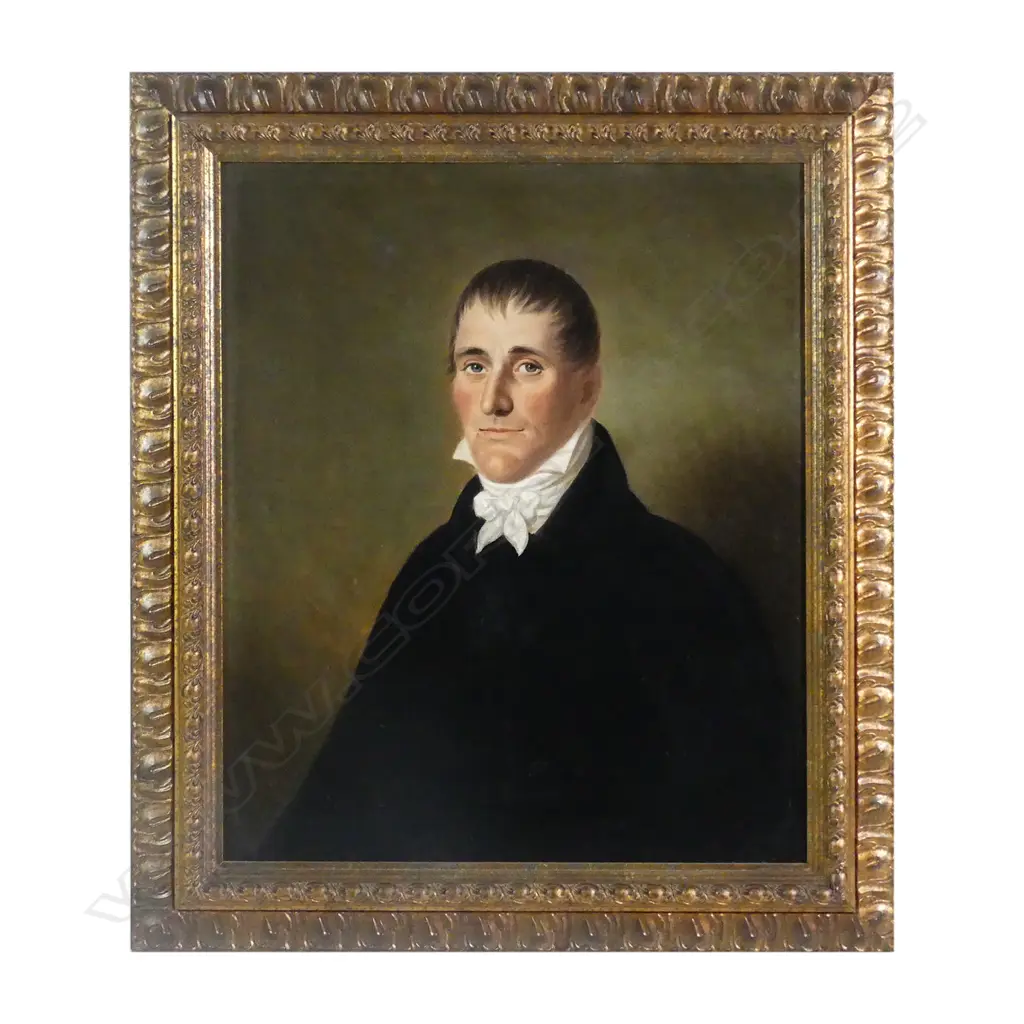 19thC oil portrait of a gentleman Image 1++