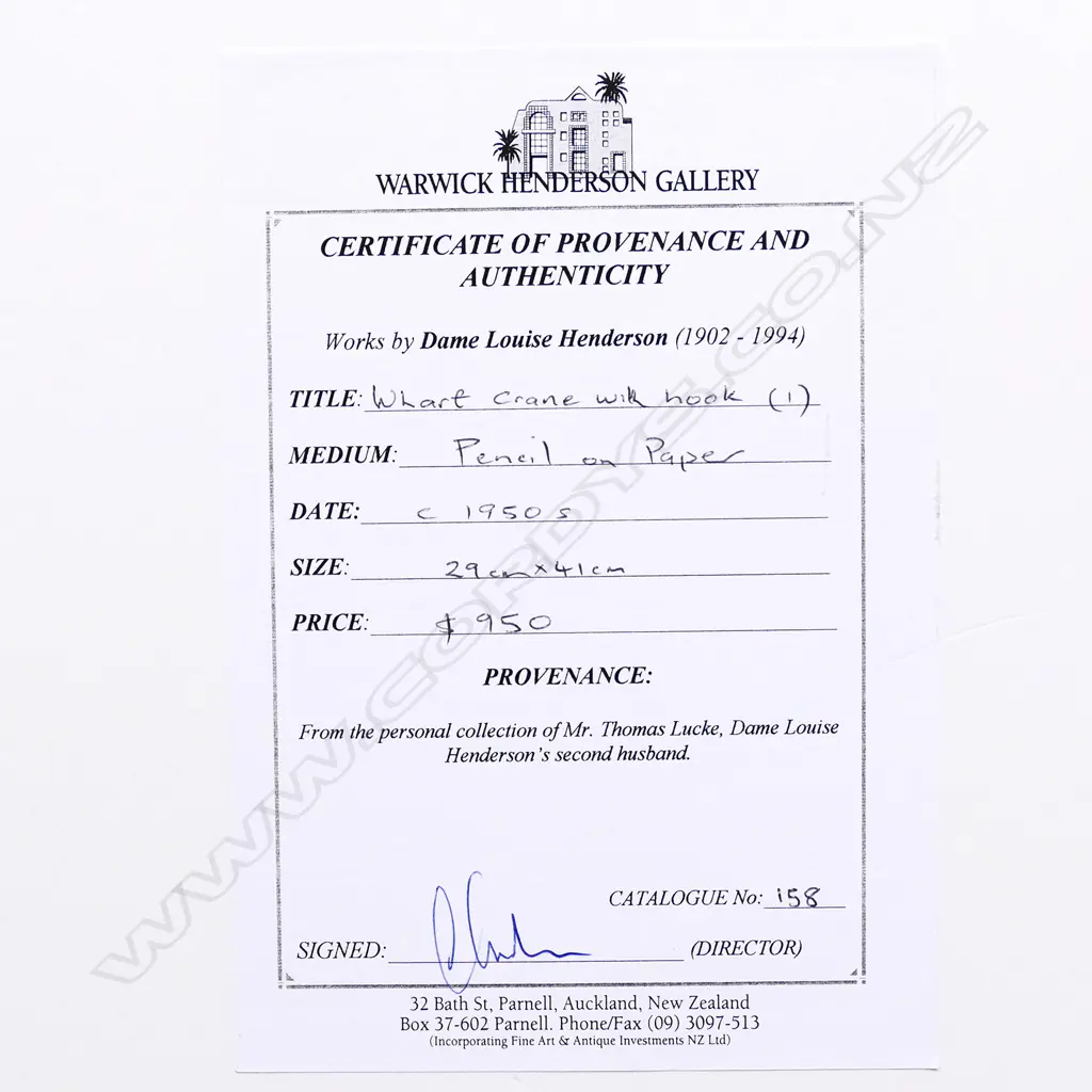 Dame Louise Henderson (1902-94) Image 1++