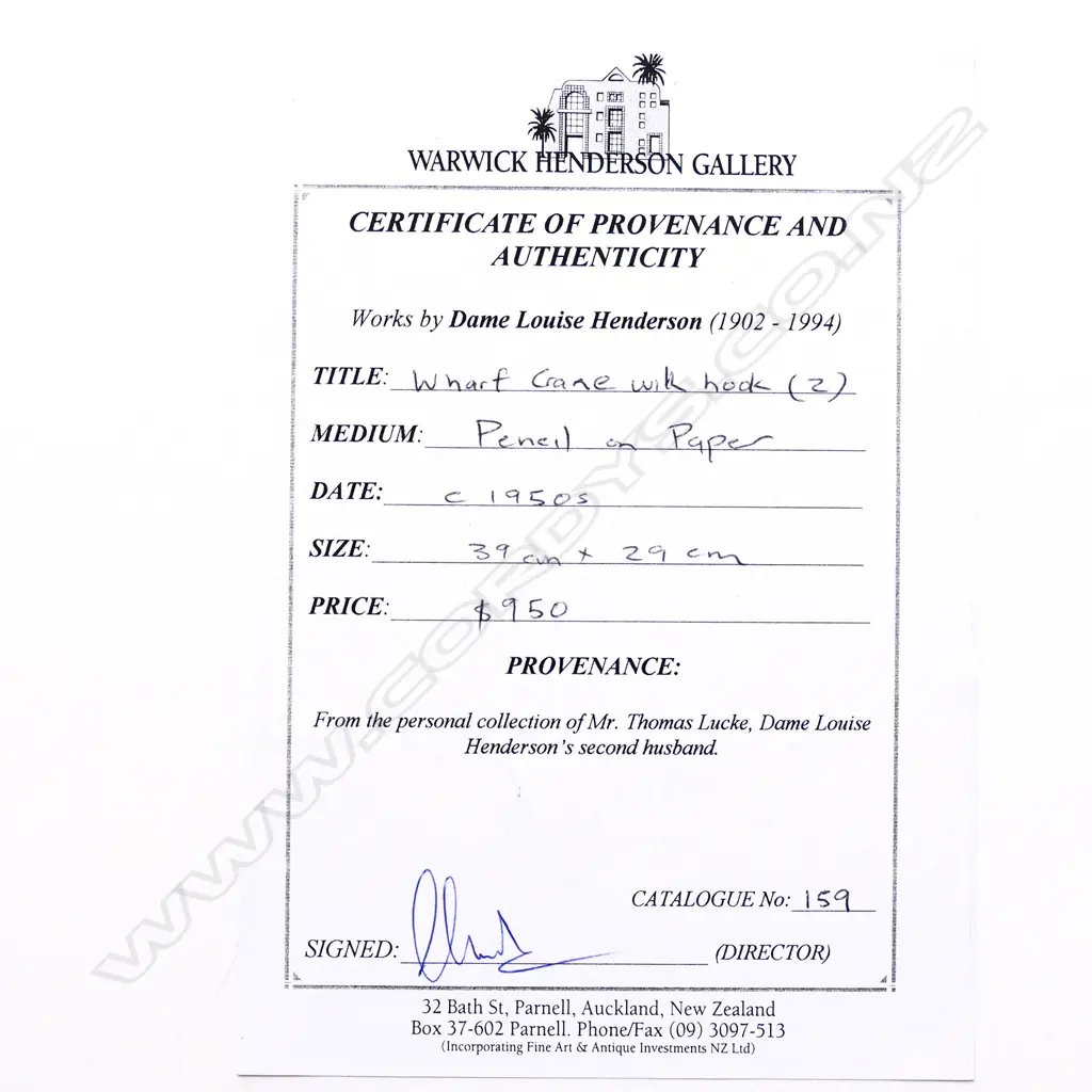 Dame Louise Henderson (1902-94) Image 1++