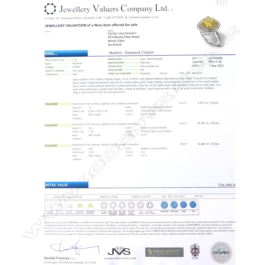 A platinum and 18ct gold diamond double halo Art Deco style ring Image 1++
