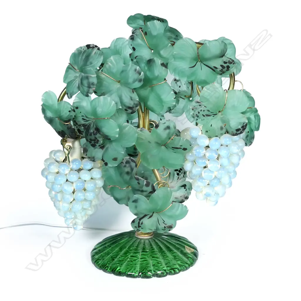 An Italian Murano glass 'grape' lamp Image 1++