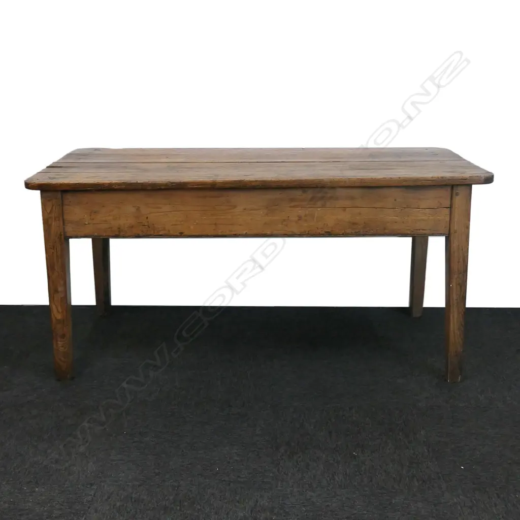 A small French country fruitwood dining table Image 1++