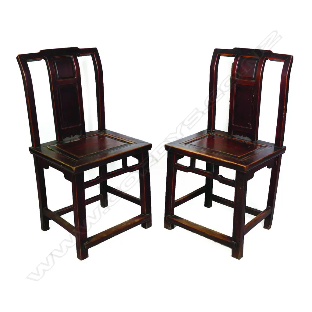 A pair of Korean chairs Image 1++