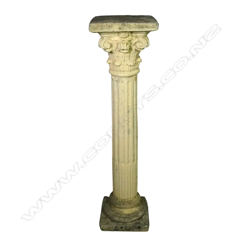 A Church Stone garden Corinthian column Image 1++