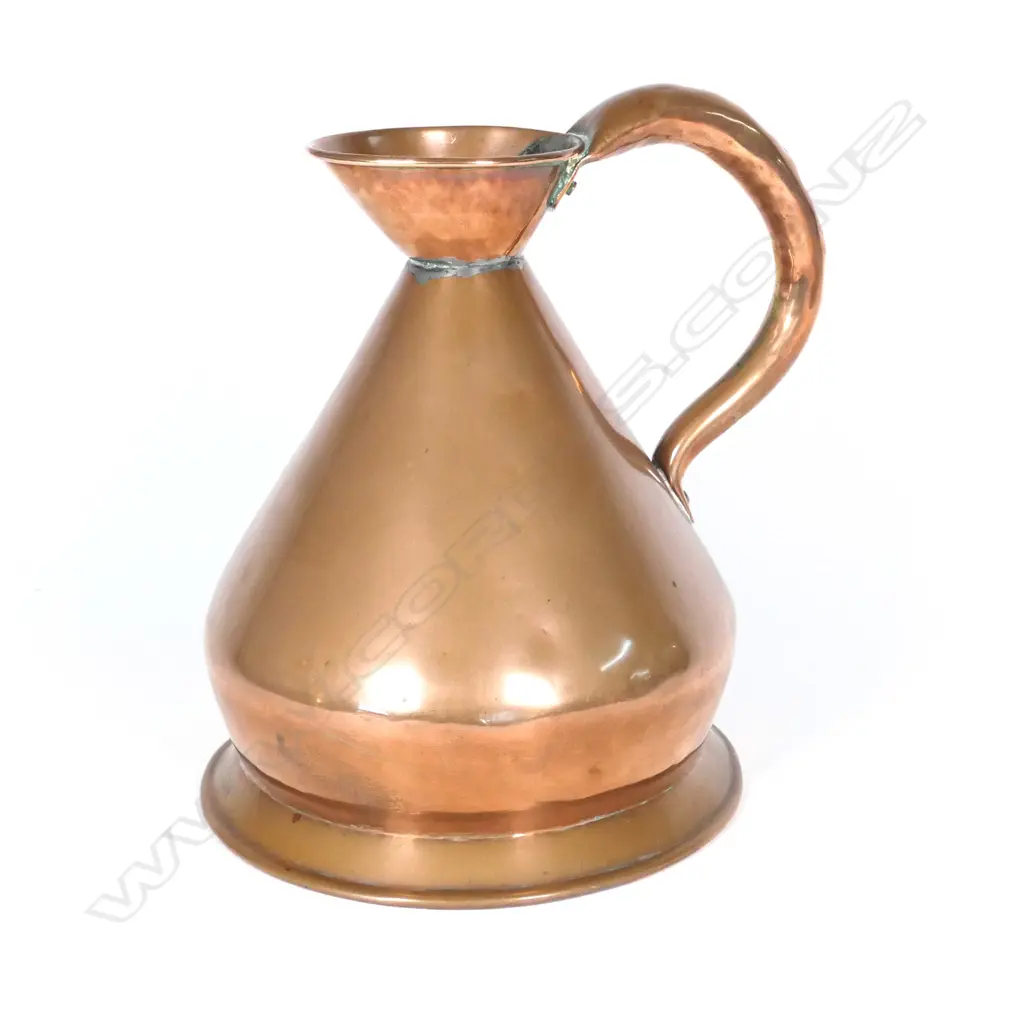 A Victorian copper harvest jug Image 1++