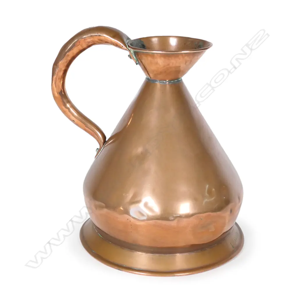 A Victorian copper harvest jug Image 1++
