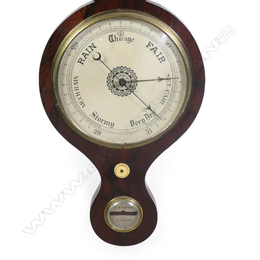 A Georgian banjo barometer Image 1++