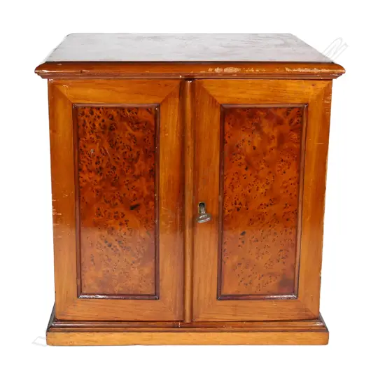 An Edwardian coin collector’s cabinet