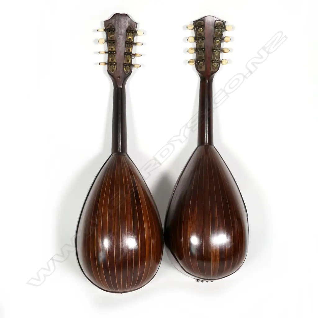 A pair of vintage mandolins Image 1++