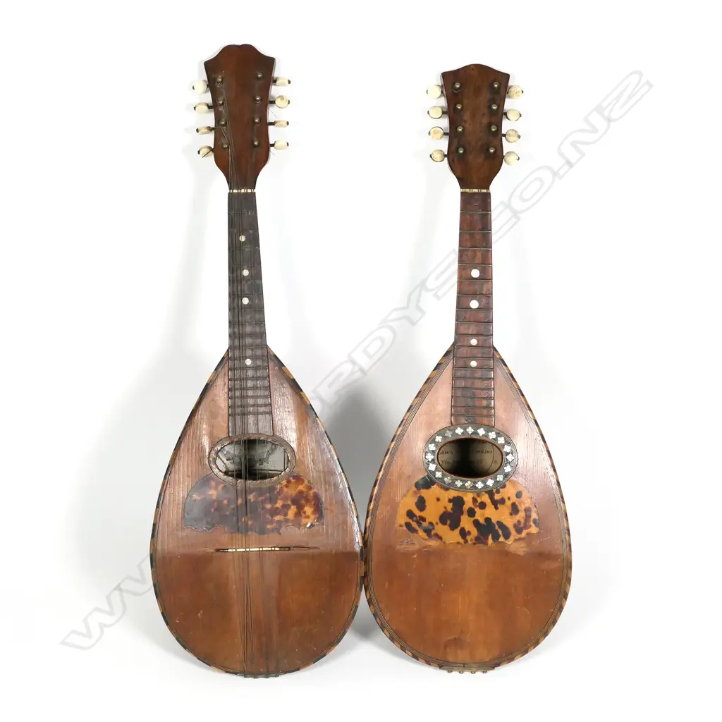 A pair of vintage mandolins Image 1++