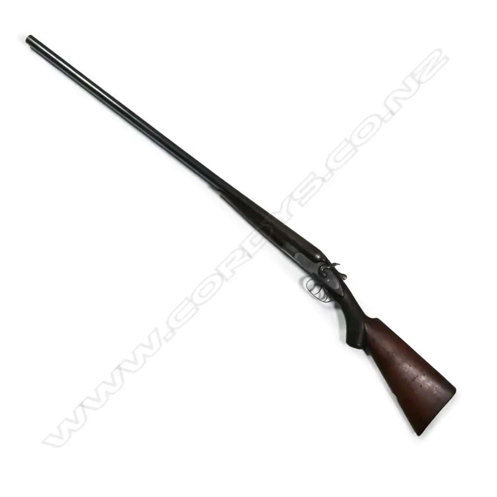 An 1890'S Webley & Scott & Son 12g double barrel shotgun Image 1++