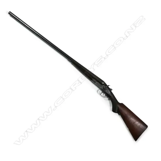 An 1890'S Webley & Scott & Son 12g double barrel shotgun