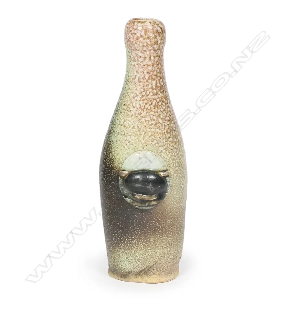 Denis O'Connor salt glazed bottle Image 1++