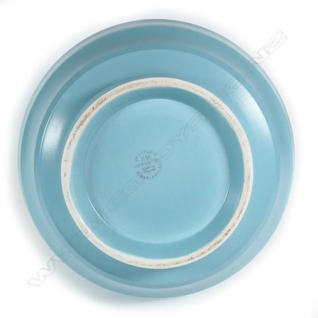 Keith Murray for Wedgwood large blue glaze vase Image 1++