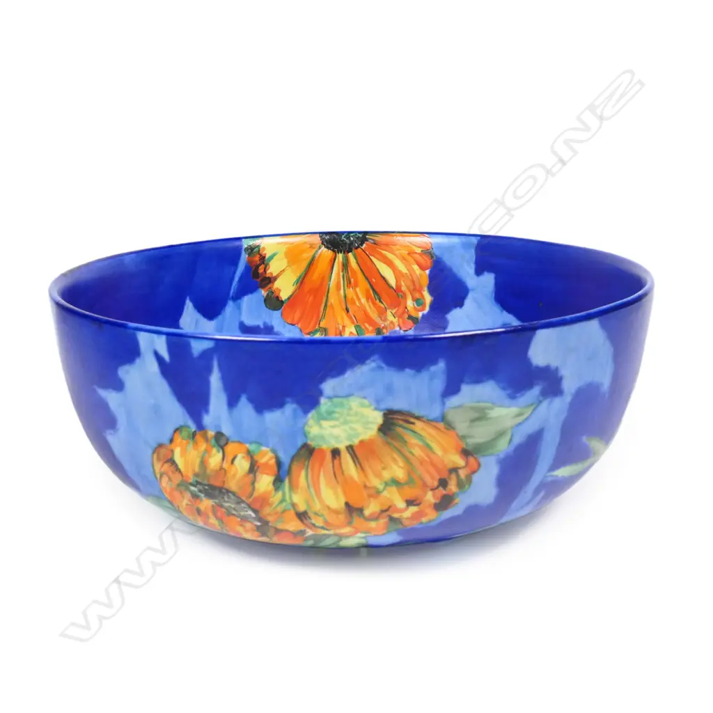 A Clarice Cliff Bizarre 'Marigold' large bowl Image 1++