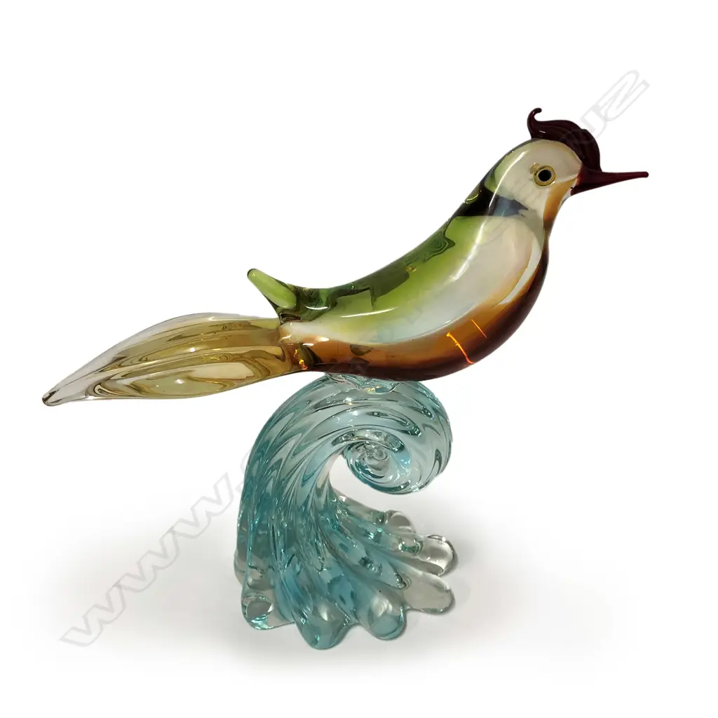 An Italian Murano glass bird Image 1++