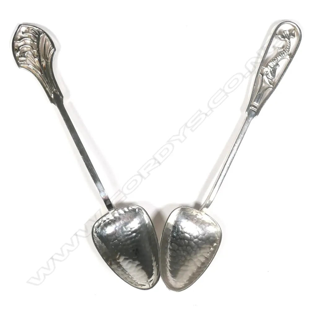 Two Australian silver spoons Image 1++