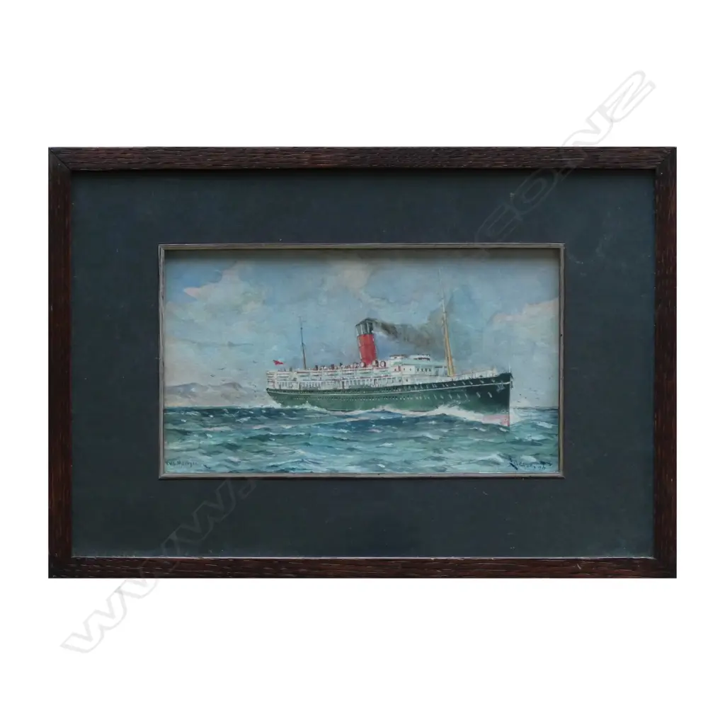 CATALOGUE CORRECTION: The artist is Cprl. Ernest Michael Casey NZEF (1889-1918) [rather than Ethel Marian Sumner Casey] Image 1++