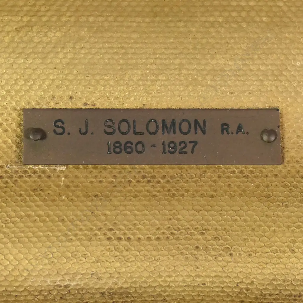 Attributed to Solomon Joseph Solomon RA. (UK 1860-1927) Image 1++